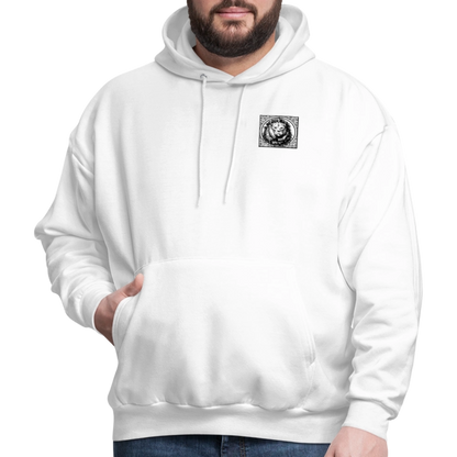 Men's Hoodie - white