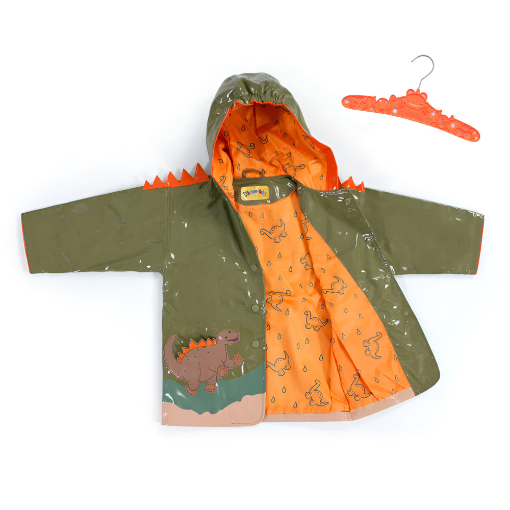 Dinosaur Raincoat + Free Hanger