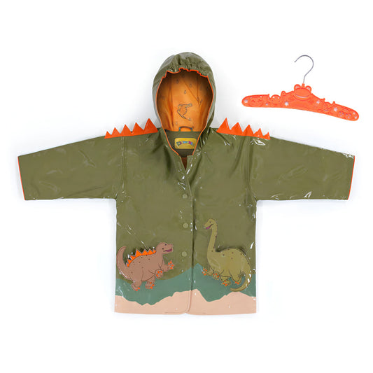 Dinosaur Raincoat + Free Hanger