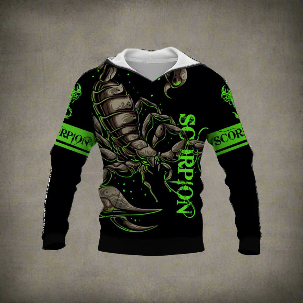 Vikings Casual 3D Printed Hooded Long Sleeve Sweatshirt