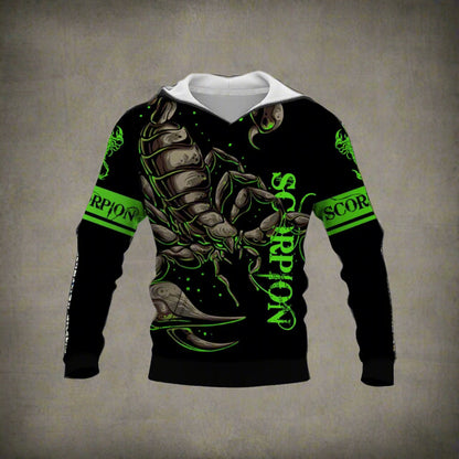 Vikings Casual 3D Printed Hooded Long Sleeve Sweatshirt