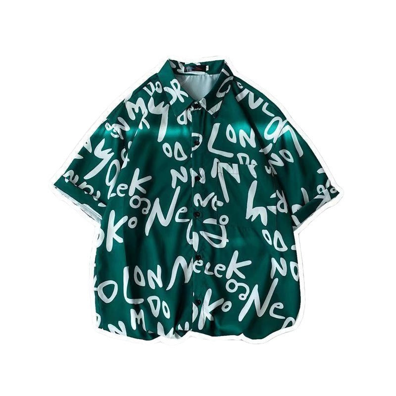 Flower Shirt Design Sense Niche Top