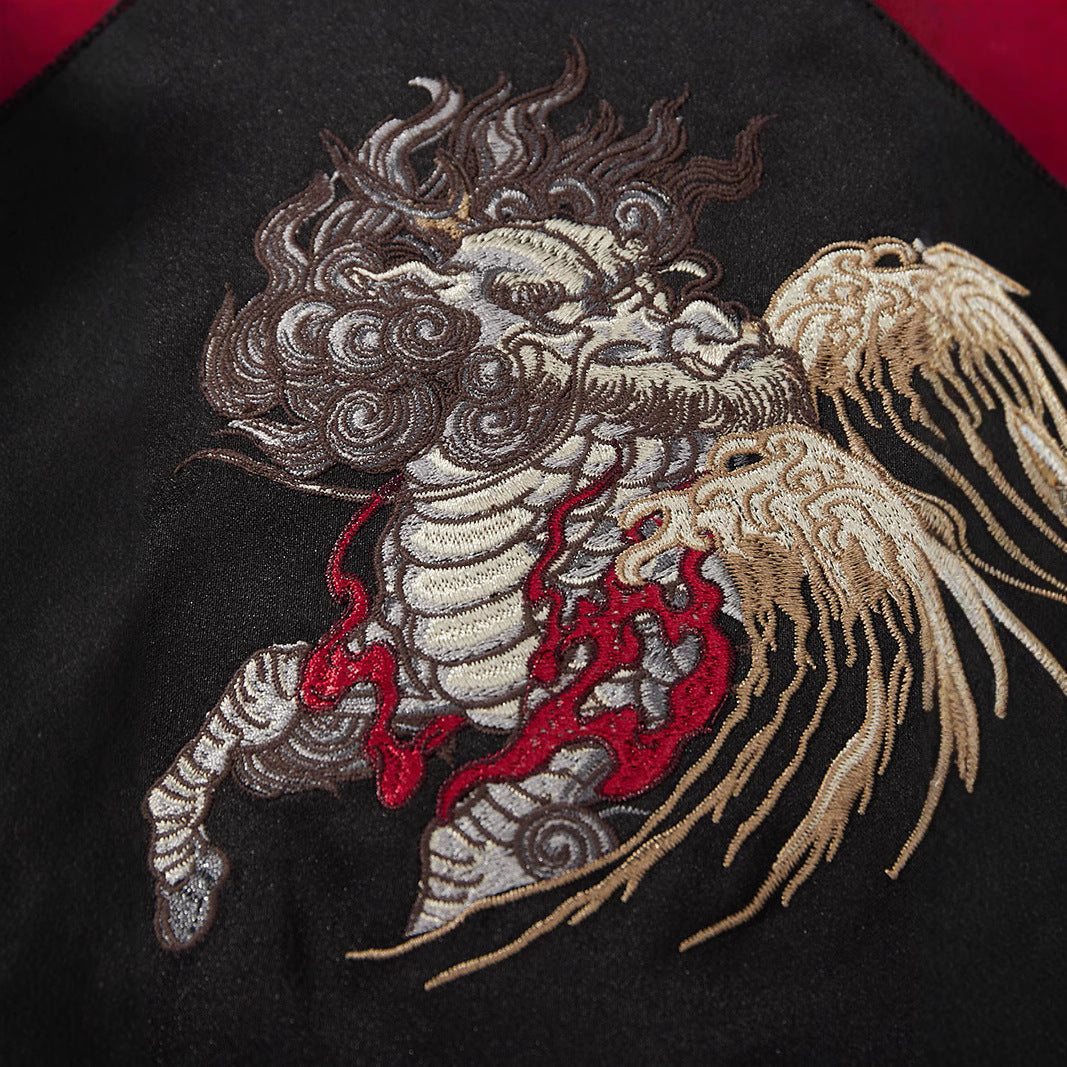 Work Embroidery KIRIN Jacket Men's And Women's Coats