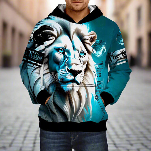 Vikings Casual 3D Printed Hooded Long Sleeve Sweatshirt