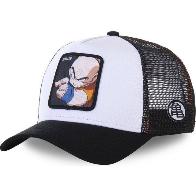 Classic Cartoon Dragon Ball Series Baseball Cap Anime Net Cap Goku Buo Summer Autumn Hip Hop Casual Cap All-Match