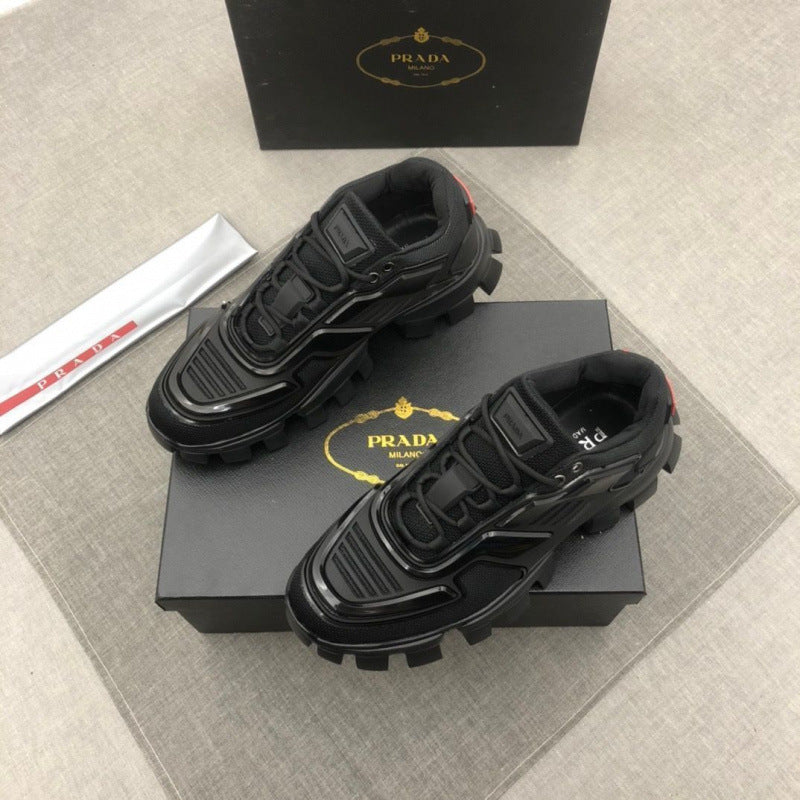 European Transformers Casual Sports Shoes Men&#039;s Thick-Soled Robot Giant Teeth Trbottomy Brand Fashion Heightening Daddy Shoes