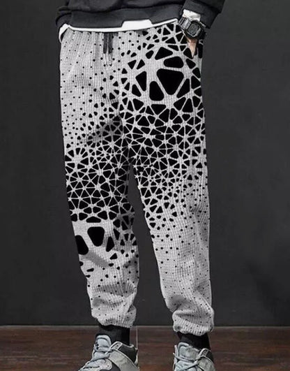 Men's Colorful Printing Sports Casual Sweatpants