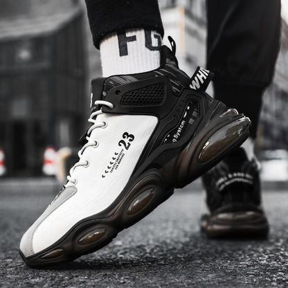 High-top Basketball Sneaker Men's Casual Platform