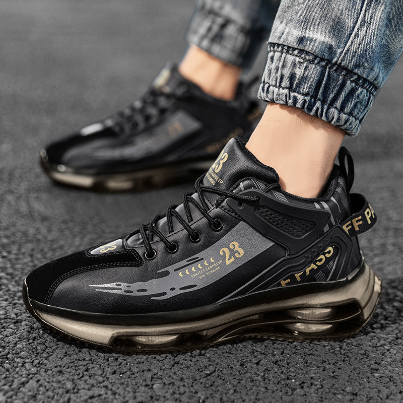 High-top Basketball Sneaker Men's Casual Platform